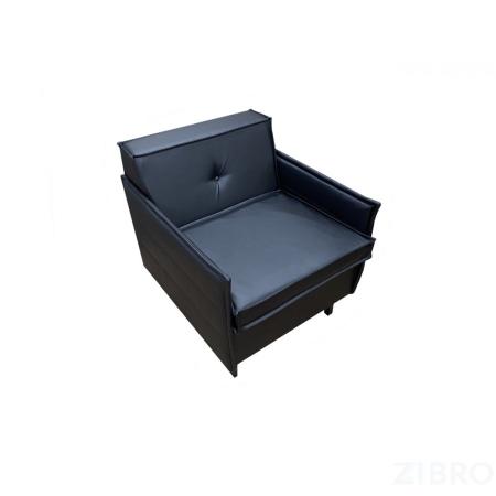 Кресло КВАНТ размер: 72 х 82 см, искусственная кожа цвет черный Ecotex 3001