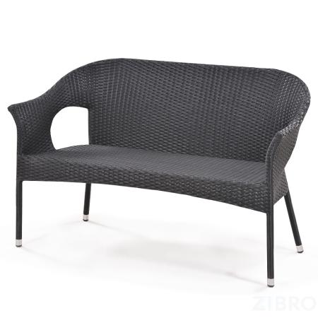 Диван из иcкусственного ротанга - Abcent