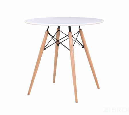 Стол обеденный DSW D70, столешница МДФ, ножки массив бука