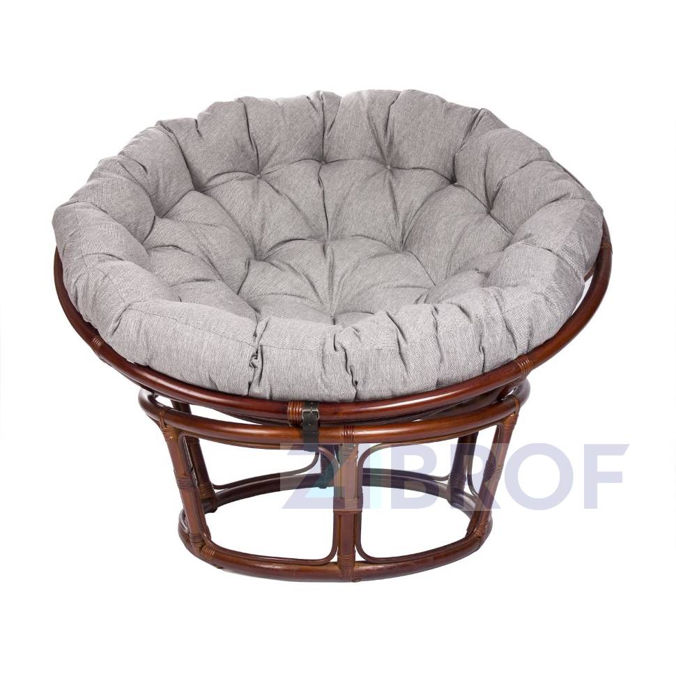 Кресло для отдыха PAPASUN CHAIR с подушкой Коньяк