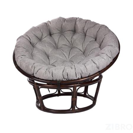 Кресло для отдыха PAPASUN CHAIR с подушкой Орех