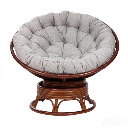 Кресло-качалка PAPASUN SWIVEL ROCKER c подушкой Коньяк