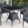 Комплект мебели из искусственного ротанга - Avanti Black