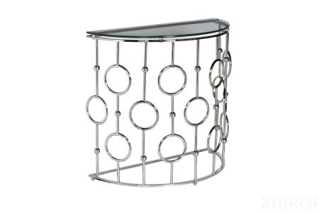 GY-CST8040 Консоль стекло прозр/хром 78*40*77см