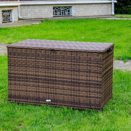Сундук для хранения KARL 120 c колесиками коричневый