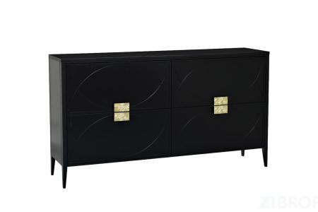98BP-GD01KOMD-CHERN Комод черный 160*90*40см