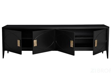 98BP-GD01TUMB-CHERN Тумба под TV черная 200*60*40см
