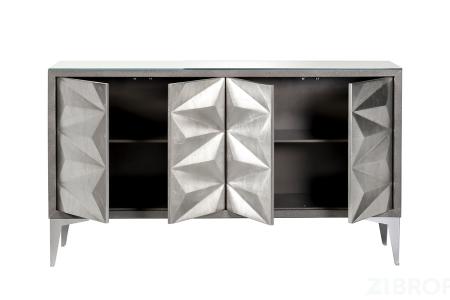 ART-2927-S Комод с рельефным фасадом,отделка под ската 163*41*90