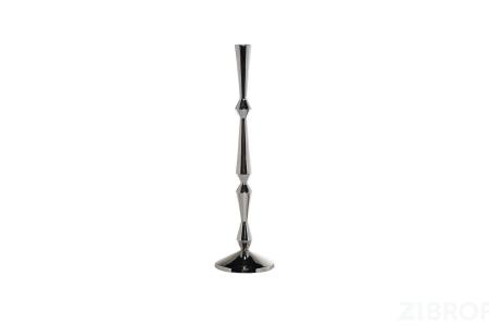 71PN-1521 Подсвечник металл. цвет серебро d11*41см