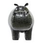 Пуф Бегемот Caiman Black Shine