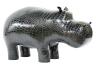Пуф Бегемот Caiman Black Shine