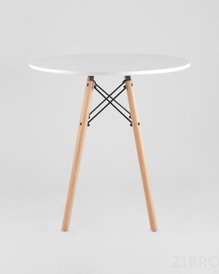 Eames D70, 2 стула Eames DSW белые