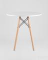 Eames D70, 2 стула Eames DSW белые