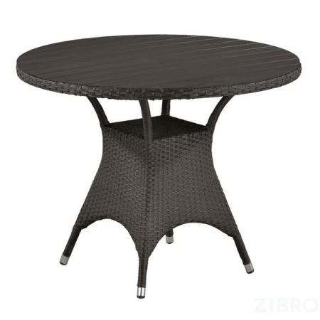 Стол из иск. ротанга T190AD-W52-D96 Brown (декинг)