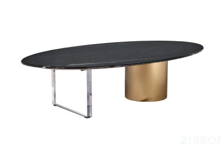 160KD-60160 Стол журнальный, мрамор Galaxy sky 140*80*35см
