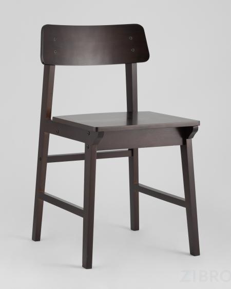 Стул ODEN Wood, цвет эспрессо, массив гевеи, 4 шт.