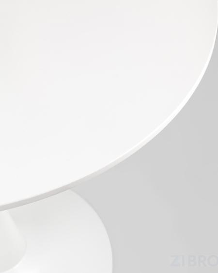 Tulip, стол 80 см, 2 стула Eames DSW белые