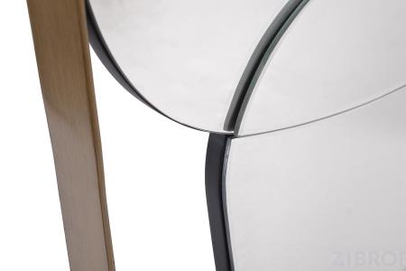 KFE1210 Зеркало в металлич. раме цвет золото  91*102см