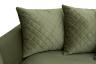 Диван Sorrento 220 трехмест., велюр оливковый Colt1002-OLIV 220*101*88см