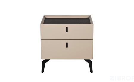 77IP-NS817/1 Тумбочка с двумя ящиками светлая 50*43,5*50см