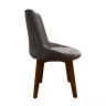 Стул Друз, ткань Velvet Lux 100 цвет серый