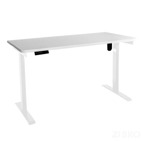 Стол с регулировкой высоты E6 белый/ЛДСП белый, 120x60