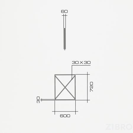 Подстолье Лофт X