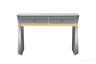 KFG125 Консоль 2 ящика с золотистой отделкой 120*42*79см