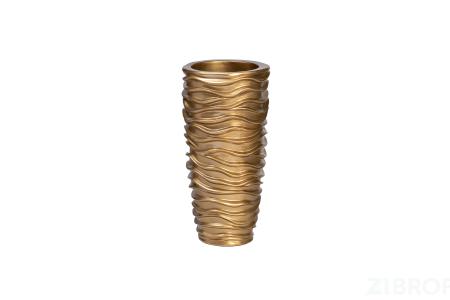 ZS-C845-26 Кашпо 32*32*65см цвет золото