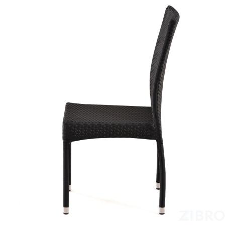Стул из искусственного ротанга - Y-292A black