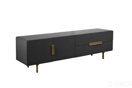 40AD-CB0006A Тумба под ТВ серая 180*42*55 см