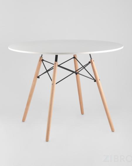 Eames, стол 100 см, 6 стульев Eames DAW