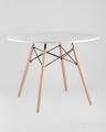 Eames, стол 100 см, 6 стульев Eames DAW