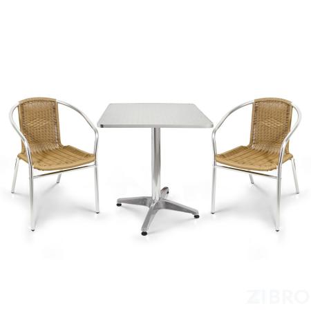 Комплект мебели  LFT-3099A/T3125-60x60 Cappuccino (2+1)