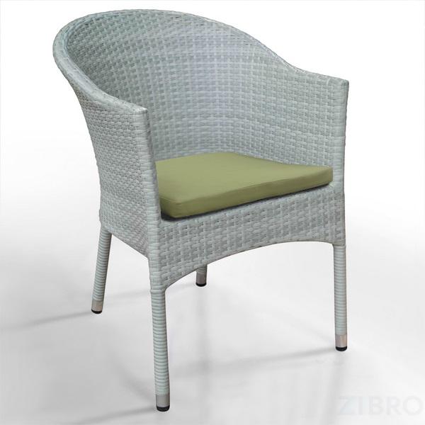 Кресло из иск. ротанга WS2907W White