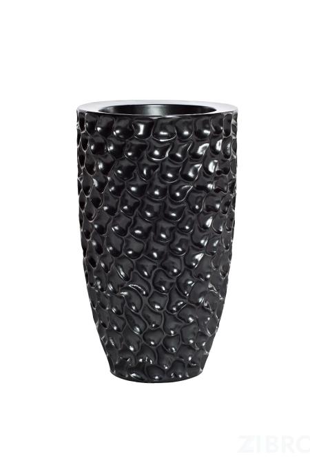 ZS-C785BL-19 Кашпо 32*32*47см цвет жемчужно-черный