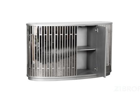 KFG040 Комод зеркальный двухдверный 152*51*92см