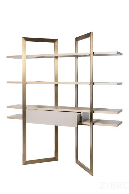 58DB-21171STEL Стеллаж Crossing 180*30*200см