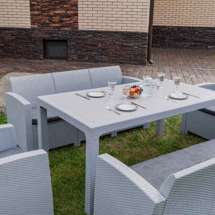 Комплект мебели GRAND LANA DINING XL светло-серый
