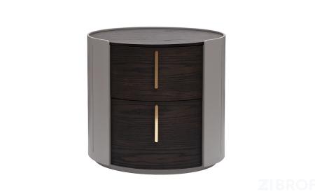 77IP-30200 Тумбочка 2 ящика темный шпон 59*43*55см