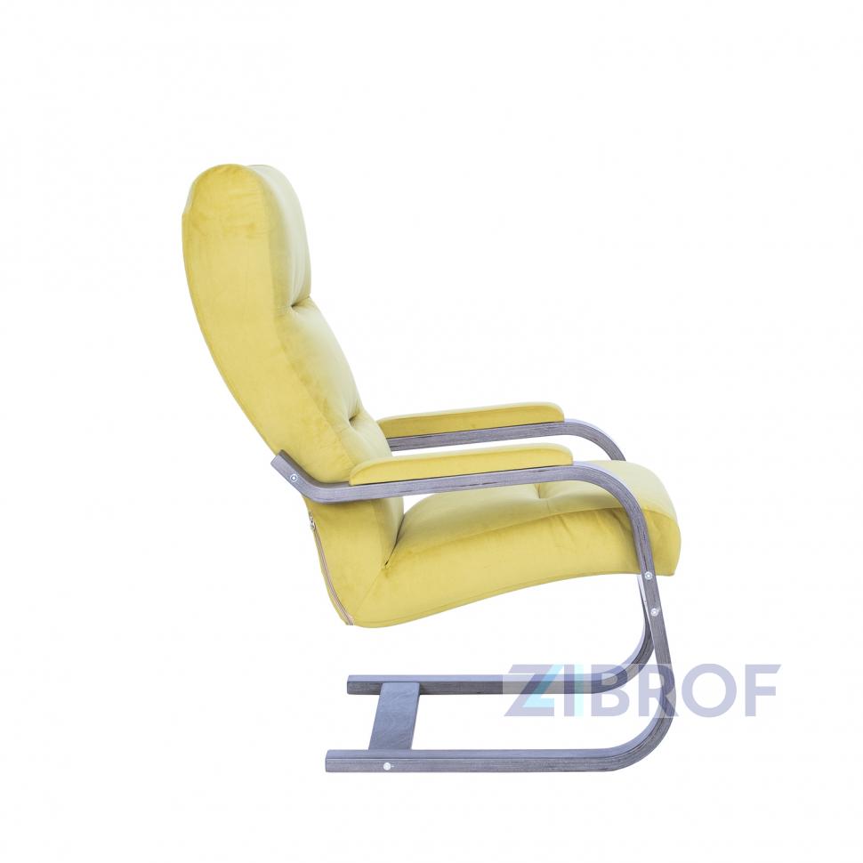 Кресло Leset Оскар Венге текстура жёлтый