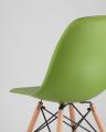 Стул Style DSW зеленый, высокопрочный литой полипропилен, сталь, натуральный массив бука, 10 шт.