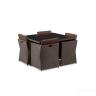 Комплект плетеной мебели T300A/Y300A-W53 Brown 4Pcs