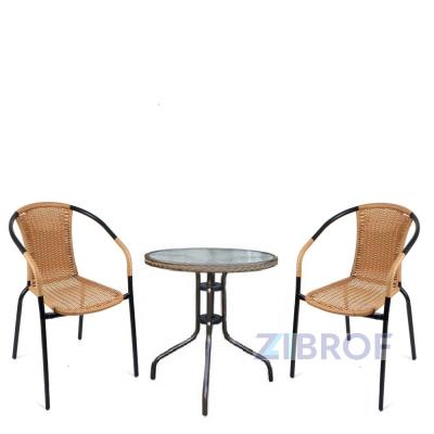 Комплект мебели  Асоль-1LB TLH-037С-TLH060RR-D60 Light Beige (2+1)
