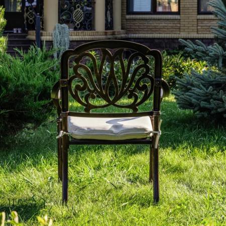 Обеденное кресло WILHELM из литого алюминия