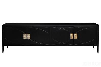 151SV-00005 Тумба под TV черная 200*60*40см