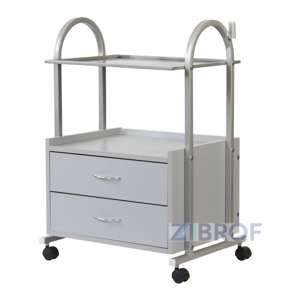 Тележка косметологическая МД-105 Silver