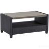 Плетеный комплект мебелис диваном AFM-804G Dark Grey-Grey