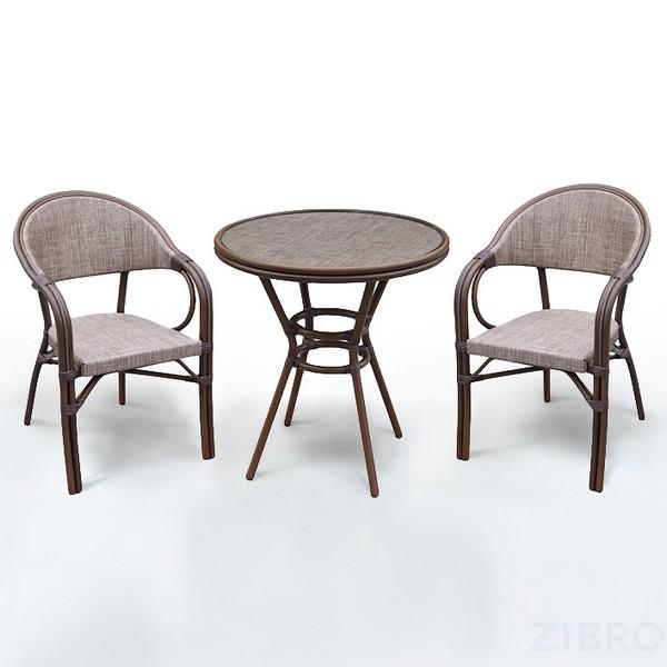 Набор мебели A1007/D2003-AD64 Cappuccino (2+1)