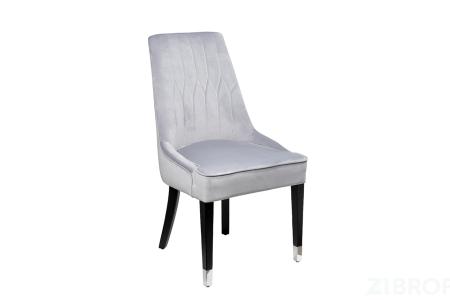 Стул Elegante велюр серо-голубой Riv80  56*65*101см